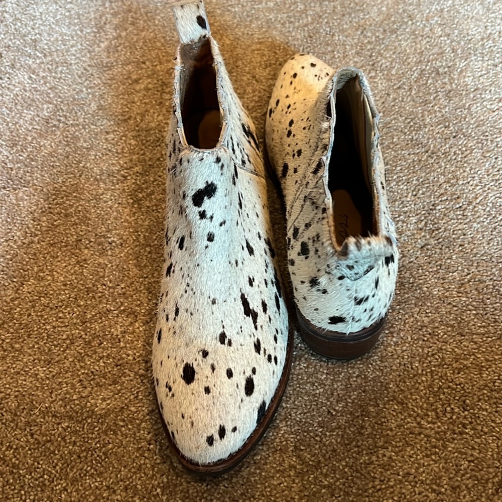 Matisse calf hair bootie